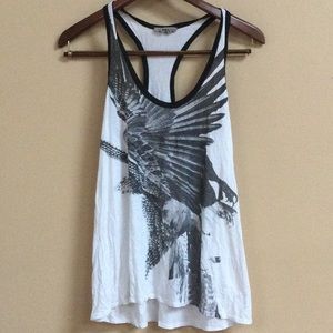 Helmut Lang eagle tank top